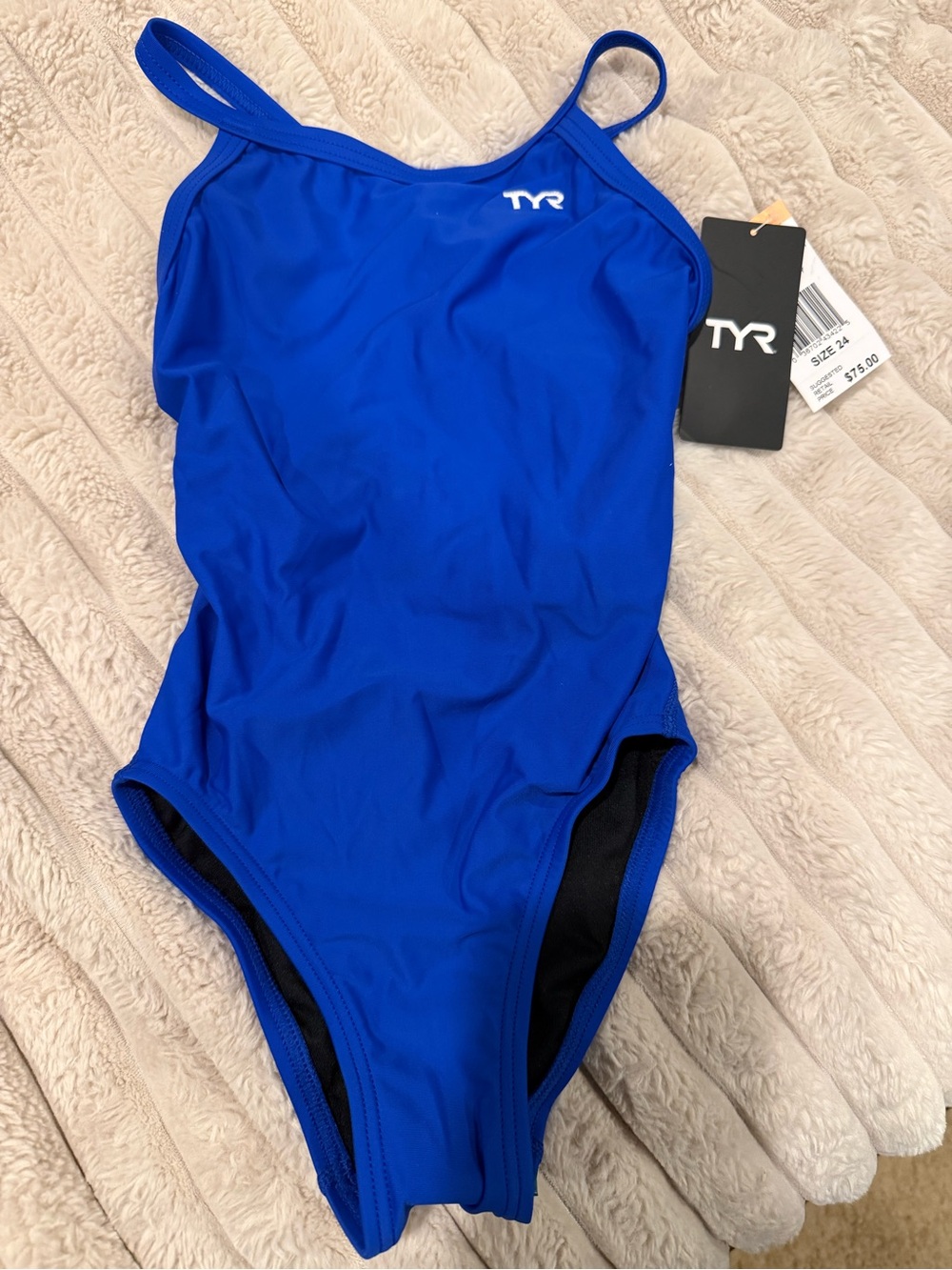 TYR Women's Royal Blue One-Piece Swimsuit